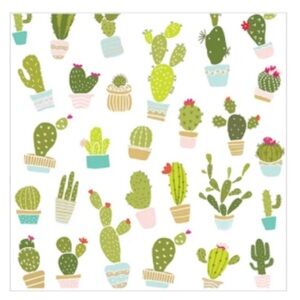 Harman Cactus Club Paper Luncheon Napkins, 20 ct